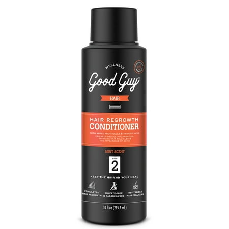 Good Guy Hair Regrowth Conditioner Mens Hair Loss Conditioner Mint Scent 10 (Best Conditioner For Men's Hair Loss)