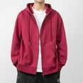 thumbnail image 2 of Men's and Large Men's Fleece Full Zip Hooded Jacket, 3xl, 2 of 5