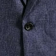 thumbnail image 4 of Men's sport Coat and Suit Jacket Linen suit jacket Men's casual suit jacket single button, 4 of 5