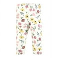 thumbnail image 5 of Hudson Baby Infant Girl Cotton Bodysuit, Pant and Shoe Set, Soft Painted Floral, 9-12 Months, 5 of 5