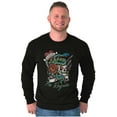 thumbnail image 3 of No Regrets Skull Snake Rose Tattoo Long Sleeve TShirt Men Women Brisco Brands L, 3 of 6