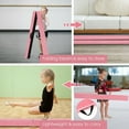 thumbnail image 7 of Spaco 7 Feet Folding Portable Floor Balance Beam with Handles for Gymnasts-Pink, Non Slip Rubber Base, Professional Gymnastics Beam for Home Training, 7 of 7