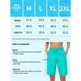 thumbnail image 7 of Charmo Women Swim Shorts Boy Leg Boardshorts with Built-in Brief Solid Beach Swimsuit Bottoms, 7 of 7