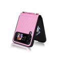 thumbnail image 5 of For Samsung Galaxy Z Flip3 5G Carbon Fiber Texture Shock-proof PU Phone Case, 5 of 9