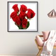 thumbnail image 3 of Cuadros Decorativos Diamante pintura DIY flores plantas completo taladro redondo Rhinestone Kit (B2468) Likrtyny embutido en tela, 3 of 6