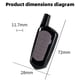 thumbnail image 4 of Para H80 TX22 E80 TX54R X52R Control Remoto 433 MHz Código Fijo Abrepuertas de Garaje Transmisor de Instrucciones (Paquete de 3), 4 of 5