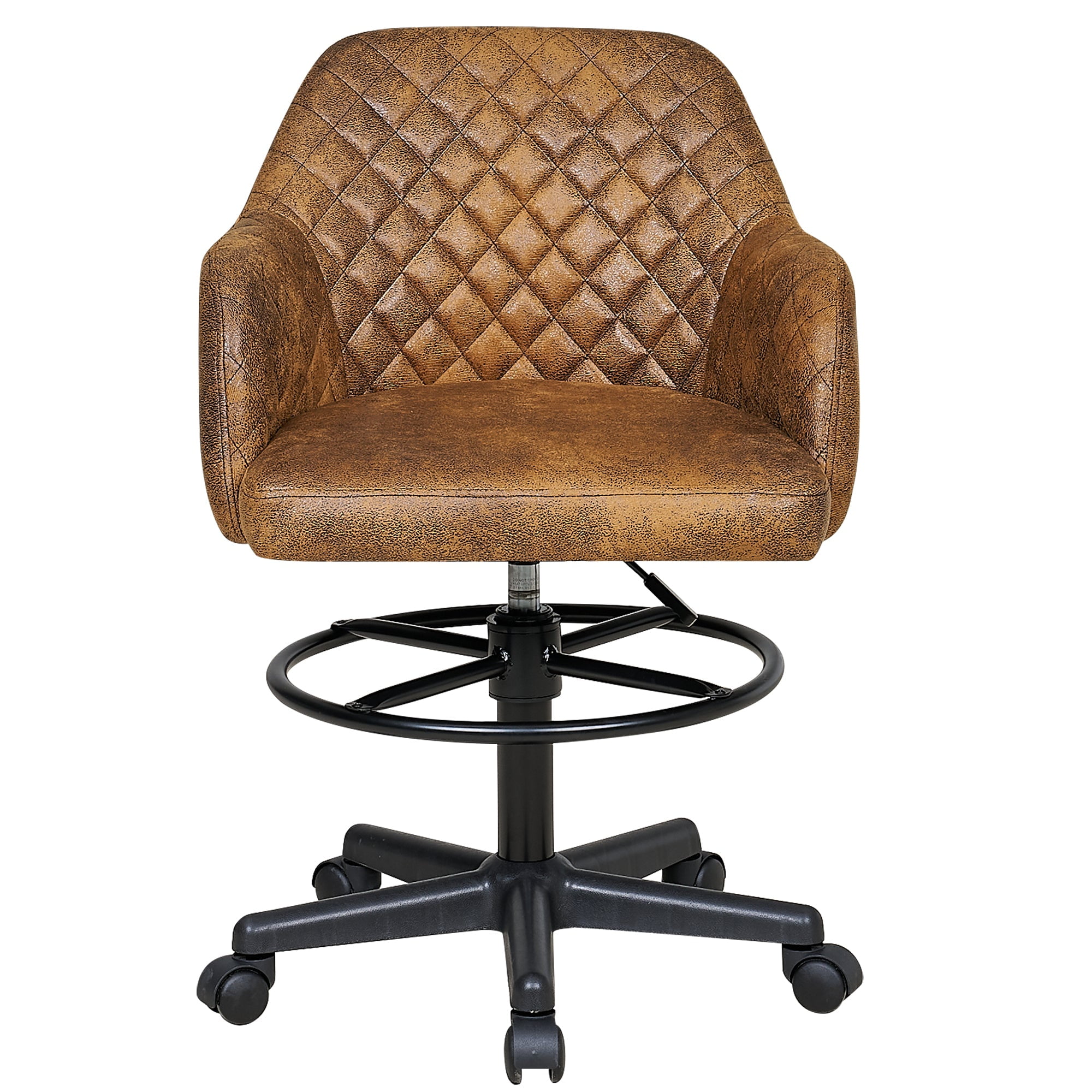 WXJHL Big & Tall Ergonomic Office Chair With Footrest & High Back – Recliner For Home Office, Desk, Or Study