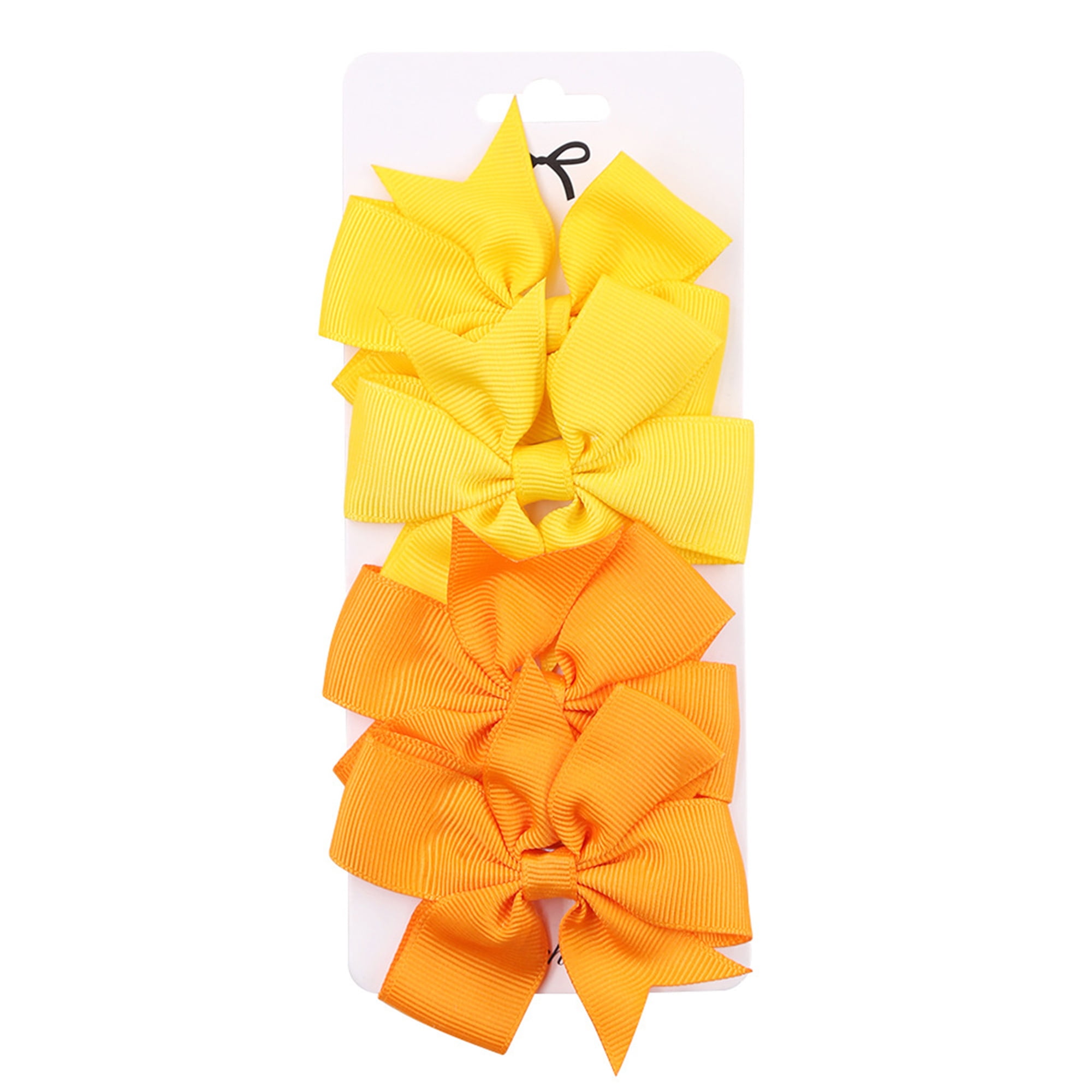 Biekopu Kids Girls Hair Clips, Bow Solid Color Cute Decoration Children