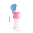 thumbnail image 3 of Tapa portátil con pajita antigoteo y botella de almacenamiento | Cubierta antiderrame para pajita de botella de agua para niños | Tapa adaptadora para botellas estándar, 3 of 5