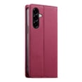 thumbnail image 4 of Funda Tipo Cartera de Cuero Sintético para Samsung Galaxy A57 Bloqueo RFID, con Ranuras para Tarjetas y Bolsillo para Efectivo, Cierre Magnético Fuerte Rojo, 4 of 6