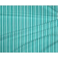 thumbnail image 4 of oneOone Polyester Lycra Turquoise Blue Fabric Stripe Block Craft Projects Decor Fabric Printed By The Yard 56 Inch Wide, 4 of 4