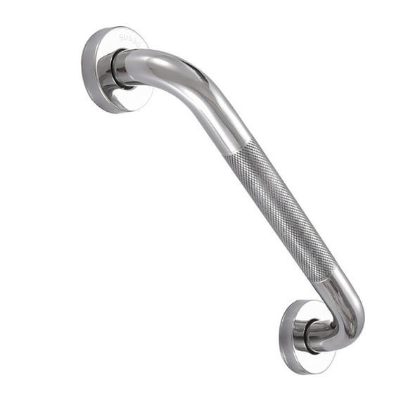 Bearachild Barra de equilibrio de ducha con mango texturizado, pasamanos de baño, mejora del hogar, agarre de mano profesional, inodoro de Accesorios de baño No.2