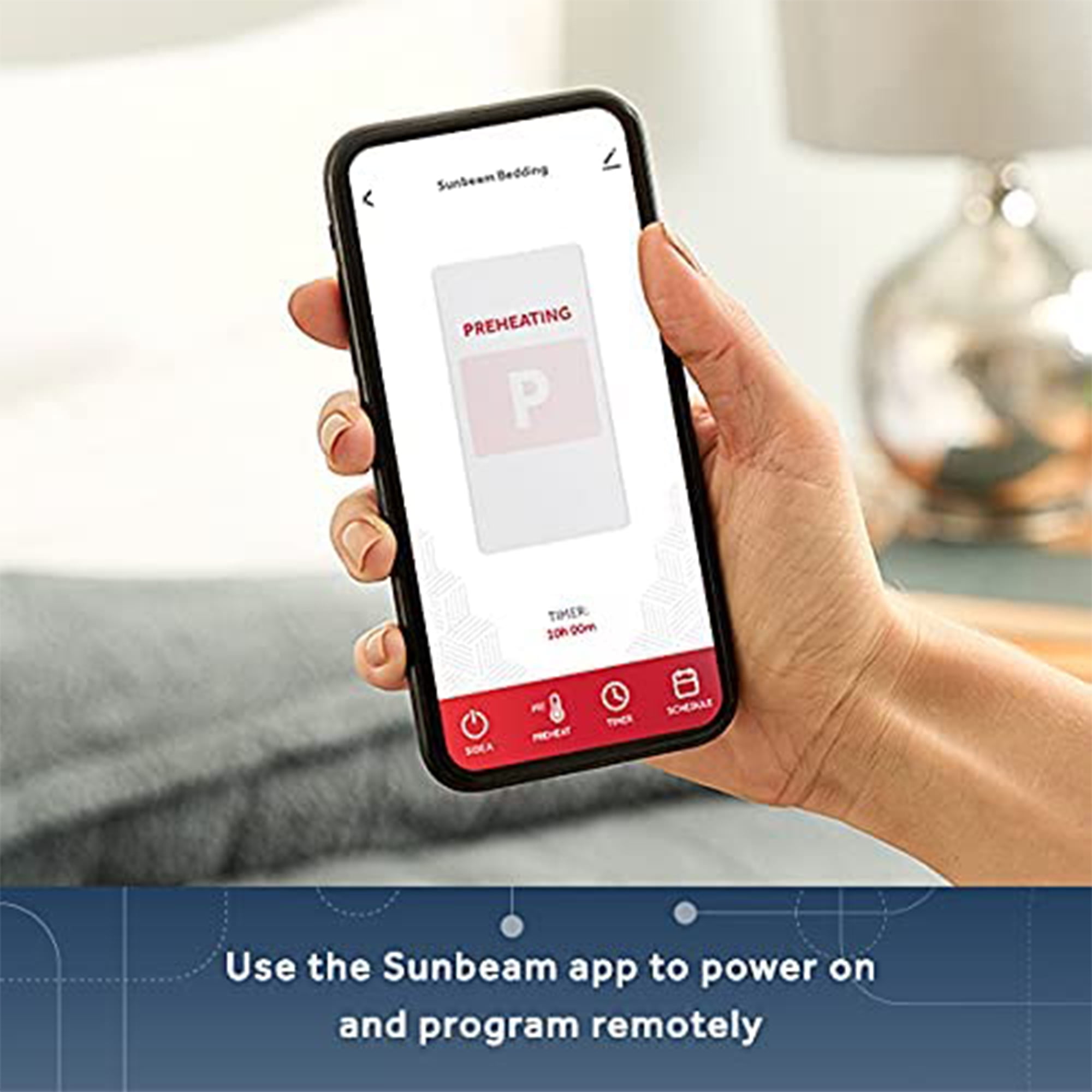 Sunbeam 2143664 Electric Mattress Pad with Wi-Fi Connection - King Size |  Walmart Canada