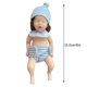 thumbnail image 2 of Doll simulation soft reborn doll baby doll collectible figurine realistic doll for bedroom home decor gift, Simulation Soft Reborn Doll, lifelike doll, collectible figurine, baby doll style,, 2 of 9