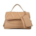 thumbnail image 1 of Quilted Small Crossbody Bag with Mini Coin Purse Pouch, 1 of 6