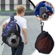 thumbnail image 1 of Bolsa de almacenamiento para baloncesto, fútbol y voleibol, organizador grande de malla con cordón para equipo deportivo con gancho de transporte, transpirable y duradera para un fácil, 1 of 9