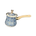 thumbnail image 4 of veasfak Arabic Coffee Pot with Pouring Spout Heat Resistant Handle Multifunctional Maple 900ml, 4 of 9