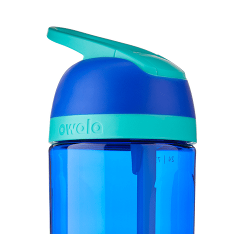 Owala Flip Water Bottle Tritan, 25 Oz., Smooshed Blueberry Blue 