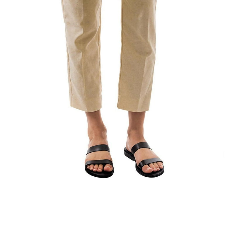 Walmart double strap sandals store
