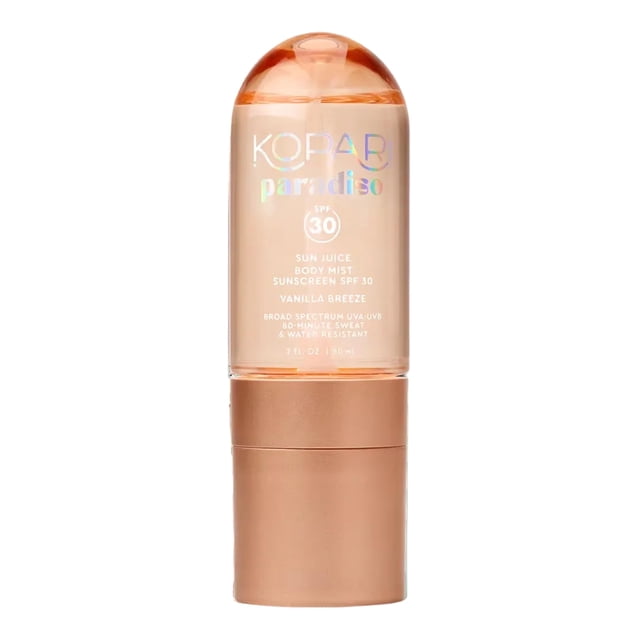 Bruma corporal con protección solar Kopari Paradiso Sun Juice SPF 30