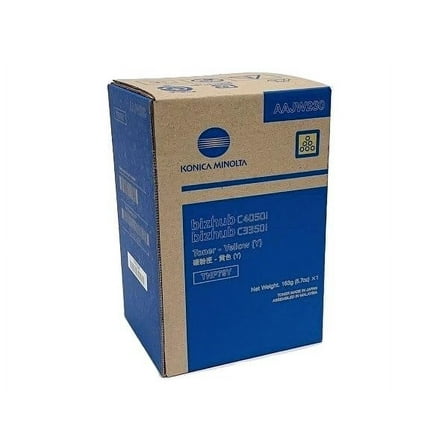 OEM Konica Minolta AAJW230 TNP79Y Yellow Toner Cartridge bizhub C3350i Bizhub C4050i