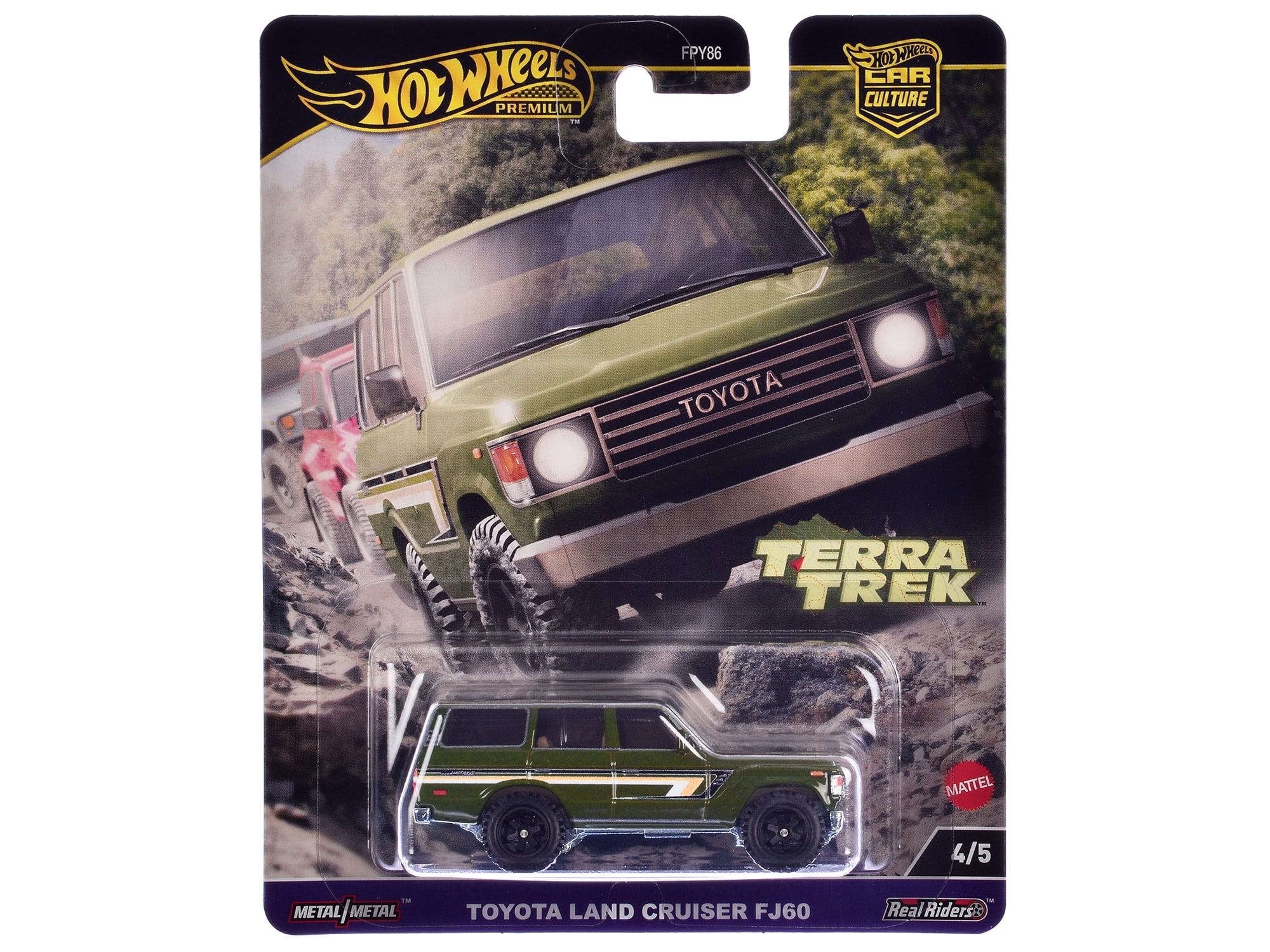 "Terra Trek" 5 piece Set "Car Culture" 2024 Series C Diecast Model Cars by Hot Wheels