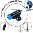 thumbnail image 2 of Co2 Inflator With Insulated Sleeve, Quick & Easy Bicycle Tire Pump For Presta & Schrader Valve, Bicycle Tire Inflators For Racing Bikes And Mountain Bikes, No Co2 Cartridges Included, 2 of 6