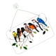 thumbnail image 1 of Yuarrent Atrapasoles para ventana con forma de ave, colgante acrílico teñido para accesorios de decoración del hogar Decoración del hogar 7 pajaritos Yuarrent HA005578-04, 1 of 6