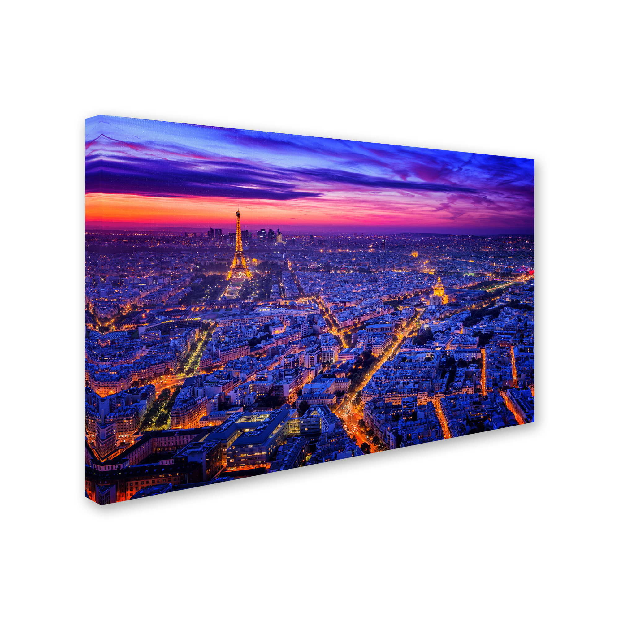 Trademark Fine Art 'Paris I' Canvas Art by Juan Pablo de