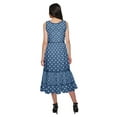thumbnail image 3 of Moomaya Printed Cotton Long Dress For Womens Sleeveless Tiered Casual Summer Tunic, 3 of 6