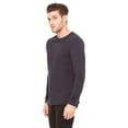 thumbnail image 3 of Bella Canvas T-Shirt Unisexe à Manches Longues Gris Foncé L, 3 of 3