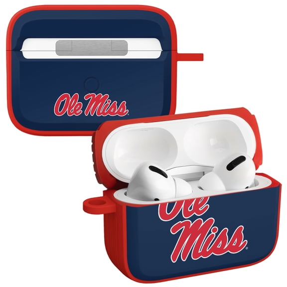 Mississippi Ole Miss Rebels HDX Case Cover Compatible with Apple AirPods Pro 1 & 2 Battery Case (Classic) by Affinity Bands
