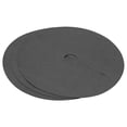 thumbnail image 1 of Uxcell Anillo de Mulch para Árbol de 72 cm, Alfombrilla Protectora de Árboles de No Tejido, Cubierta de Planta Negra, Paquete de 3, 1 of 1