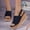 Dark Blue, variant on Womens Wedge Sandals, Work Open Toe Fashion Ankle Strap Womens Footwear Dark Blue Size 5.5