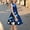 Blue, variant on Kids Girls Casual Dresses, Party Dancewear Sleeveless A-Line Summer Dresses Pink Size 4-5 T
