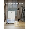 thumbnail image 7 of DuraComfort 24 Pints Dehumidifier, Portable Dehumidifier with Drain Hose for Basement and Room up to 1500 Sq.Ft, 7 of 7