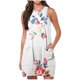 thumbnail image 1 of Vestido de Verano para Mujeres, Vestido de Cuello Redondo sin Mangas de Bolsillo de Impresión de Moda Casual Hecha de 95% Poliéster 5% Spandex para Primavera Verano, Vestido Sexy para Mujeres, 1 of 6