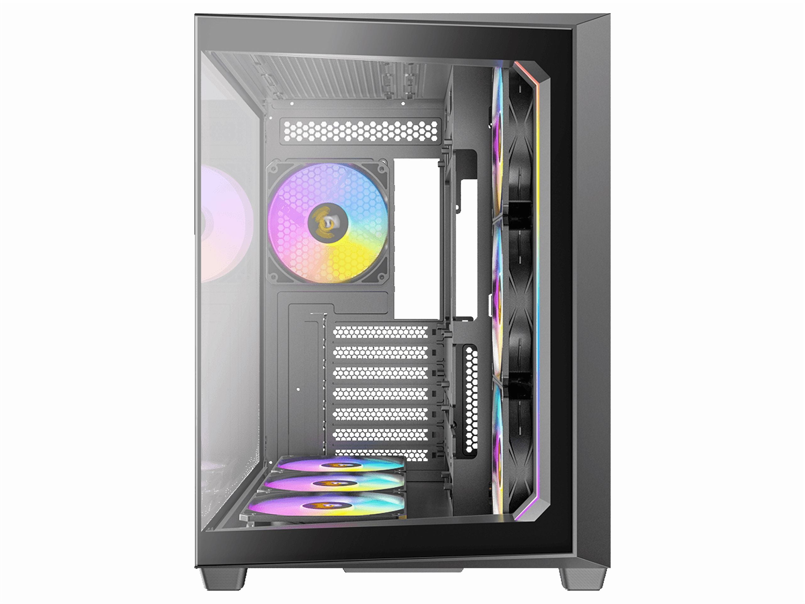 Antec Mobile Products C5 ARGB Mid-Tower ATX Computer Case with Type-C Port, Black