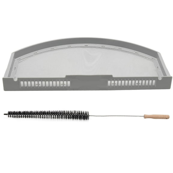 WE03X23881 Dryer Lint Filter with Cleaning Brush, Replacement for GE GTD33EASK0WW and Replacement for Hotpoint HTX21EASK0WW, Replaces 4476390