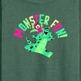 thumbnail image 3 of Monsters Inc - Monster Fun - Women's Lightweight French Terry Long Sleeve Shirt, 3 of 5