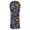 Fierce Fire and Smoke, variant on Haosy Fierce Fire and Smoke Golf Club Covers Driver Hybrid Wood Headcovers PU Leather Double-Layer Lining Replaceable Tags for Men Women