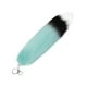 thumbnail image 2 of Llavero de cola de peluche, colgante para bolso, llavero, llavero para coche Verde, 2 of 9