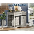 thumbnail image 3 of TEQIN 37.8" Dog Crate Furniture, Heavy Duty Dog Crates Dog Cage Furniture For Small/Medium, Dog Kennel Furniture Dog Furniture Crate Indoor As TV Stand, 3 of 5