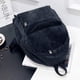 thumbnail image 3 of Nvzi Mochila vintage de pana para mujer, bolso escolar, informal, para ordenador, escuela, viaje, bolso de mano, 3 of 5