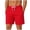 04-Red, variant on Diufon White Athletic Shorts for Men Drawstring High Waist Mesh Comfy Loose Shorts with Pockets Casual Summer Beach Shorts