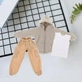 thumbnail image 6 of 1:12 Scale Mans Figure Fashion Clothes for 6inch Male Action Figures Costume Khaki, 6 of 8
