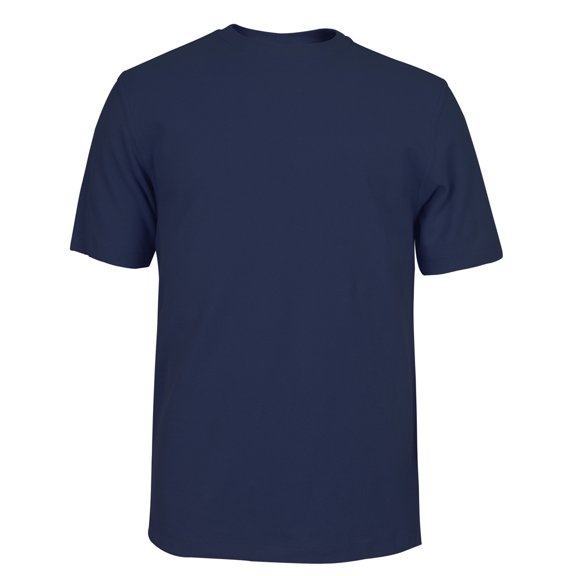 Monterey Club Men's Cotton Solid Crew Shirt #3316