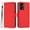 Red, variant on Flip Wallet Cover Case For Cricket Magic 2 5G Phone,Celero 5G 2024 /Cricket Outlast 5G 2024 Premium PU Leather Shockproof Lanyard Slim Case