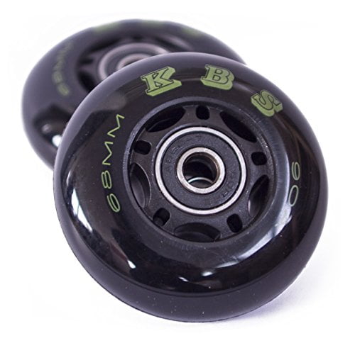 2x 68mm Outdoor Replacement Inline Wheels Mini Razor Ripstik Ripster Casterboard 