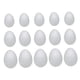 thumbnail image 4 of Huevos de Pascua Pintables Versátiles Suaves Blancos Sin Terminar Artesanía de Huevos de Espuma Manualidades 15 piezas mixtas, 4 of 7